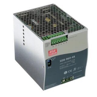 MEANWELL SDR-960-48 - Netzteil CV 48V/DC, max. 20A, 960W, Hutschiene
